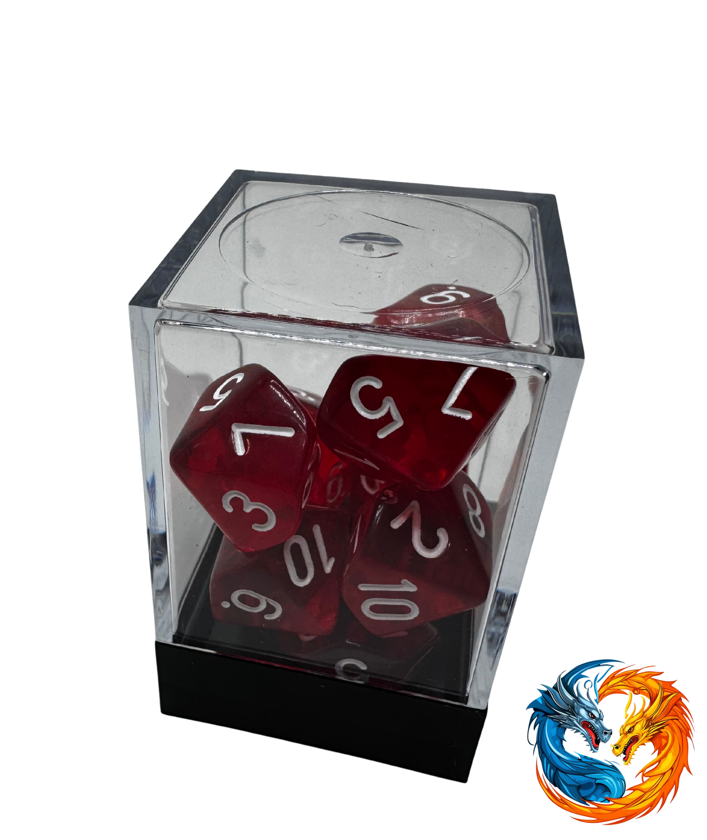 Dice D10 box (various colours)