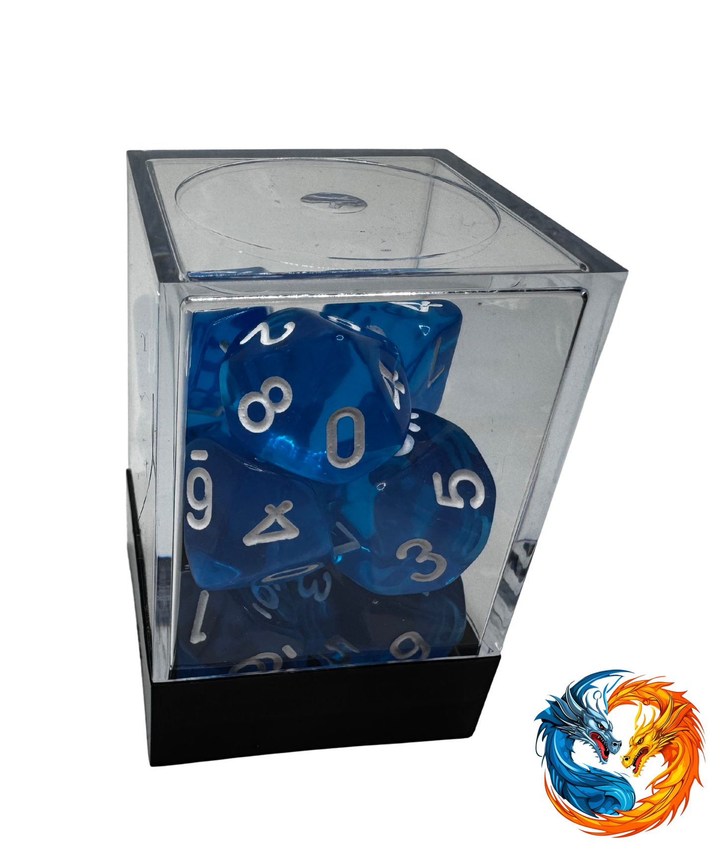 Dice D10 box (various colours)