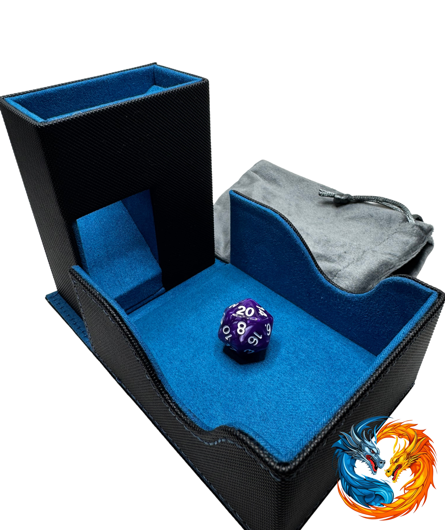 Leather Folding Dice Tower (Various Colours)