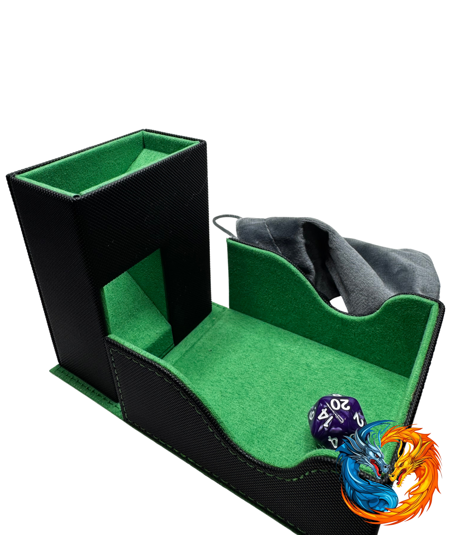 Leather Folding Dice Tower (Various Colours)
