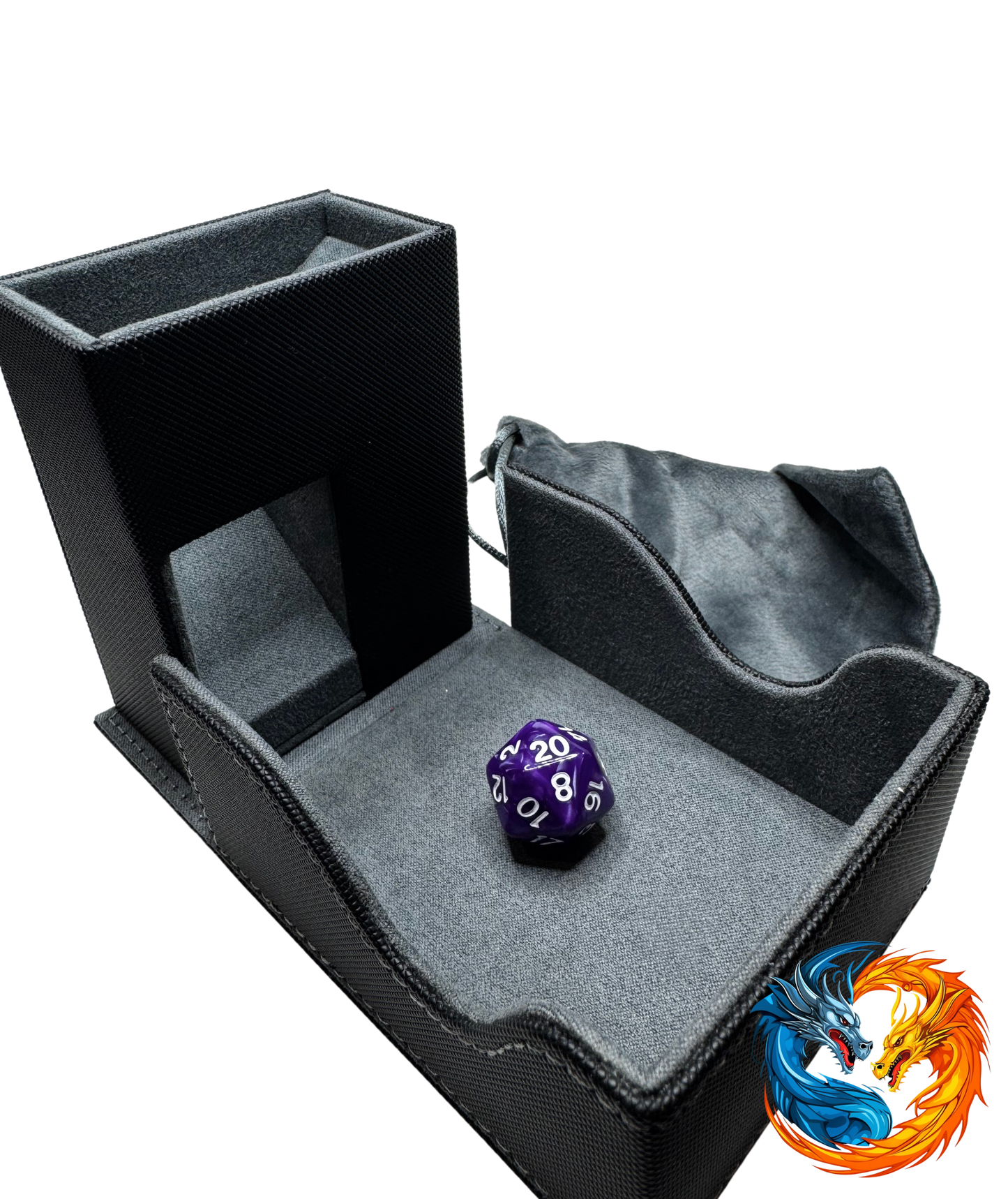 Leather Folding Dice Tower (Various Colours)