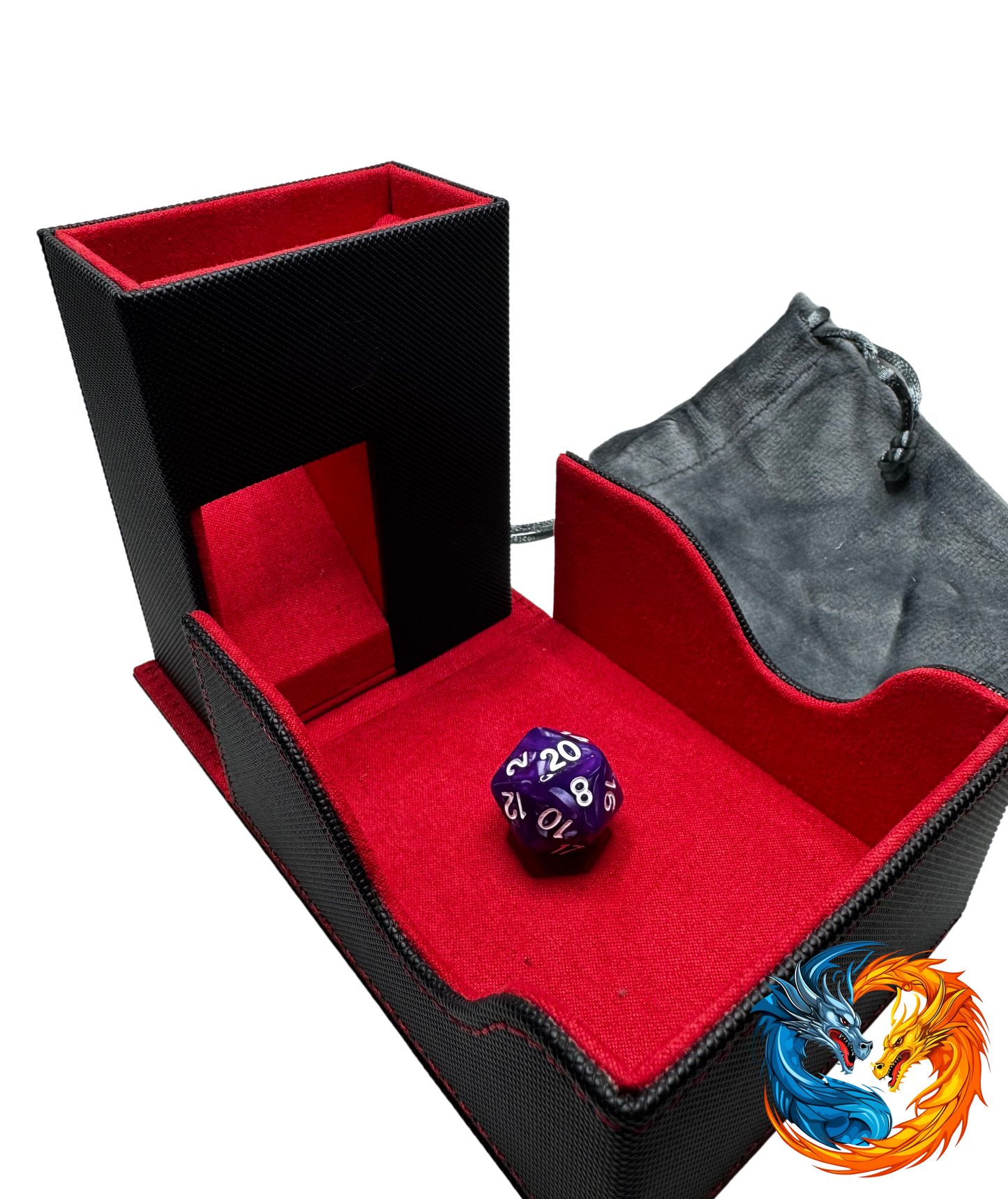 Leather Folding Dice Tower (Various Colours)