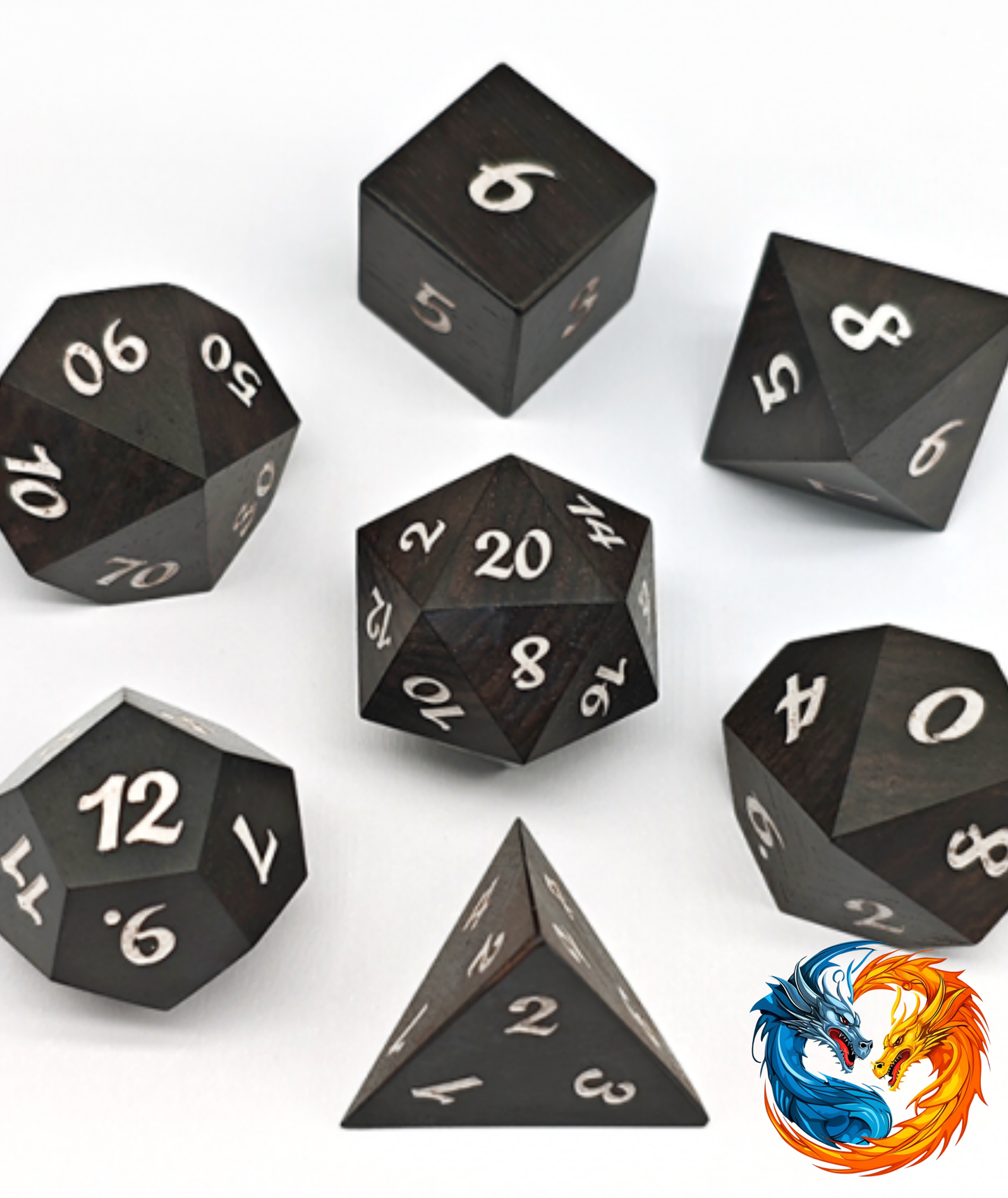 Rosewood Wooden Dice